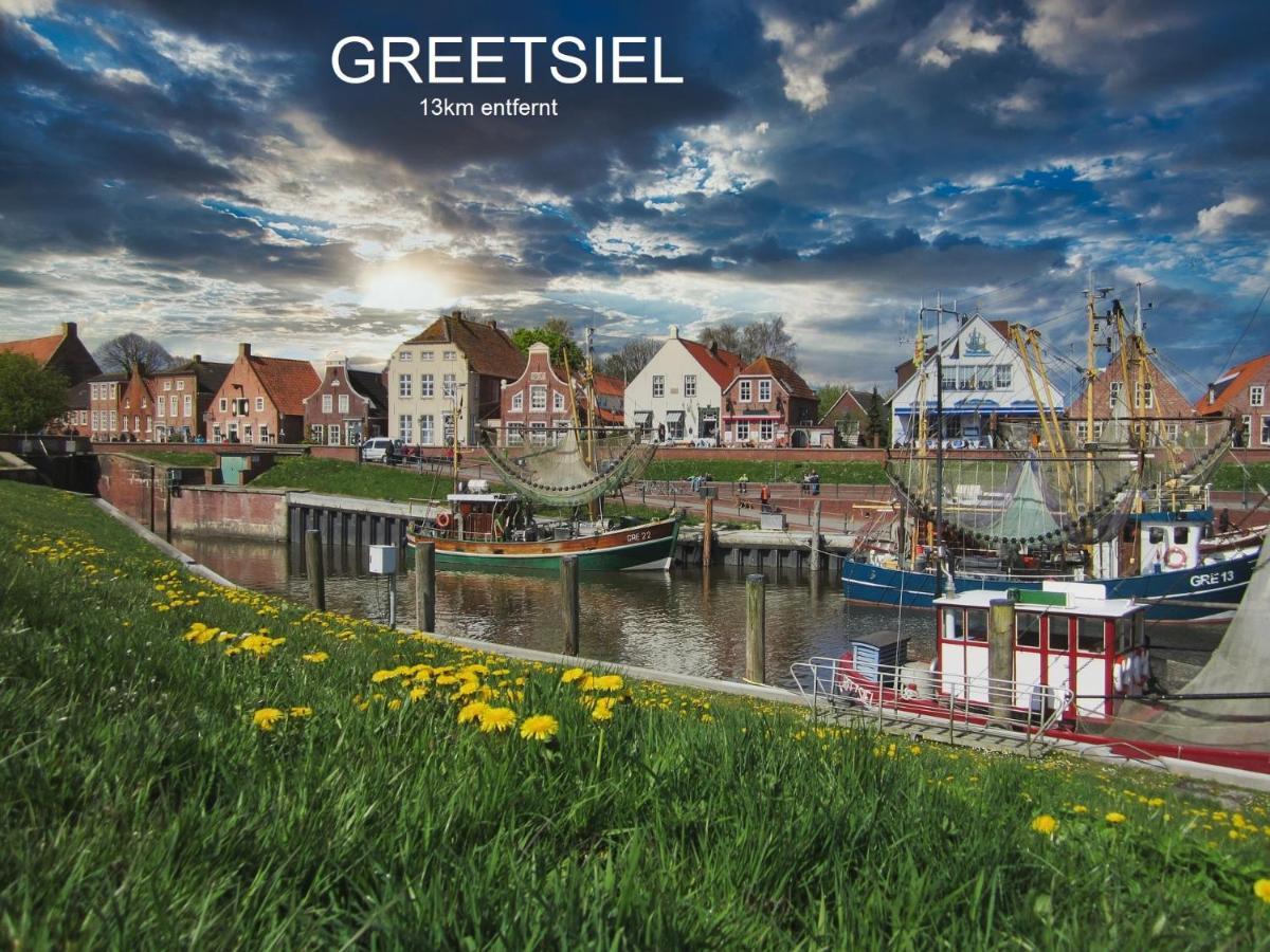 Ostfriesland Apartements -Fewo- Upgant-Schott Экстерьер фото
